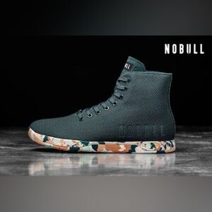 NIB NOBULL SUPERFABRIC TRAINER HIGH TOP SIZE 7 Teal